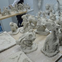 Выставка скульптурных работ