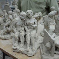 Выставка скульптурных работ